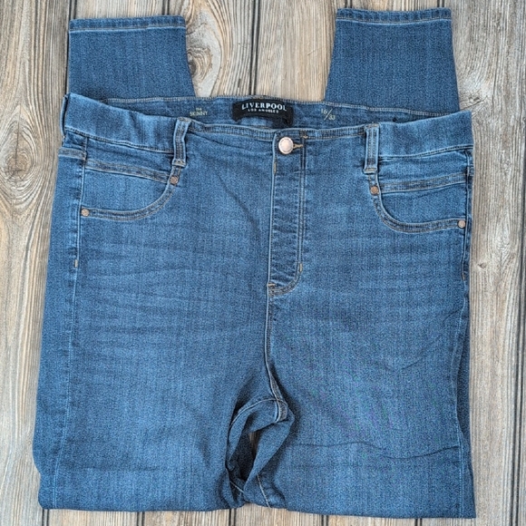 Liverpool Denim - Liverpool Los Angeles "The Skinny" Jeggings - Size 16/33​
